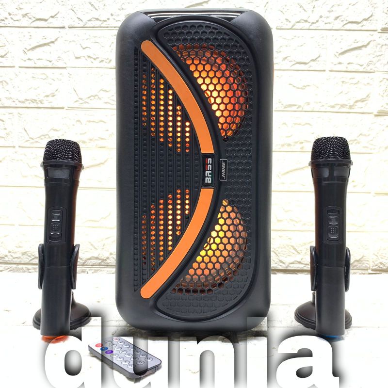 Speaker Portable Amplifier Wireless N AIWA WAS 108 LVE - 8 inch Bluetooth 108 lvd dat dt 820 dt820-8