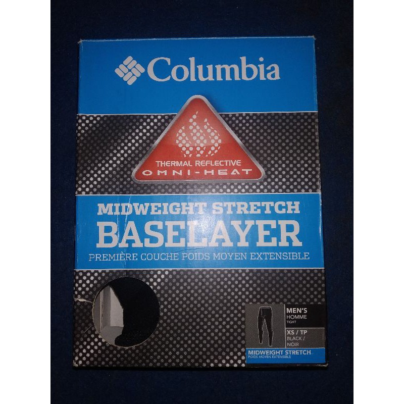 COLUMBIA THERMAL BASELAYER OMNI HEAT MIDWEIGHT STRETCH TIGHT ORIGINAL TERMURAH
