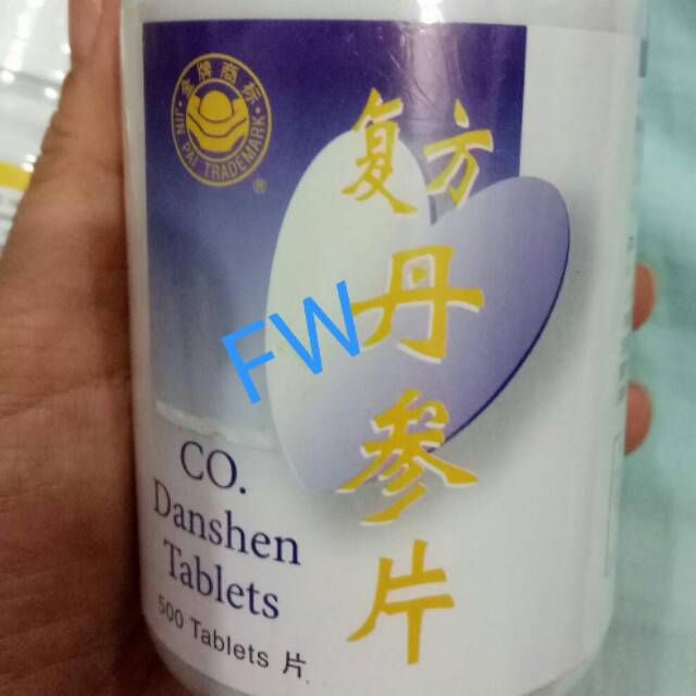 Co Danshen tablets isi 500