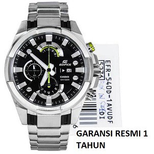 [ORIGINAL] JAM TANGAN PRIA CASIO EDIFICE EFR-540D-1AVUDF - GARANSI 1 TAHUN | EFR540 / EFR 540