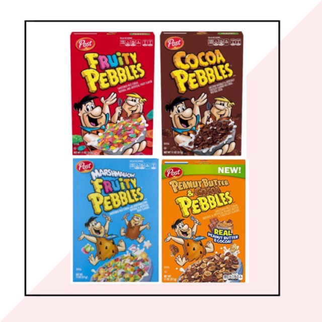 

Post Cocoa Marshmallow Fruity Peanut Pebbles USA