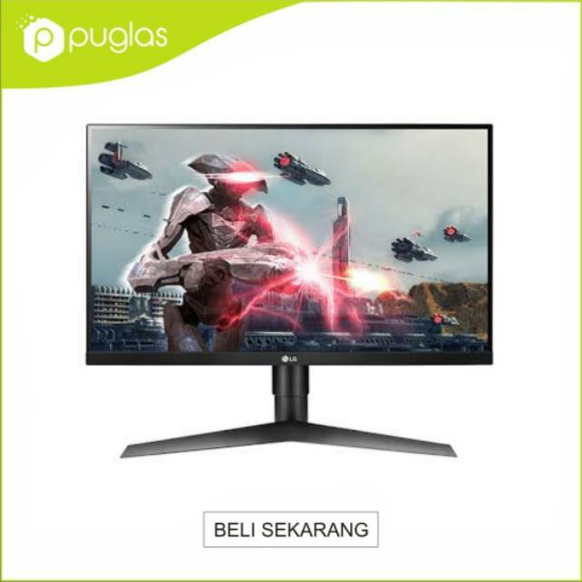 Monitor LED 27" Inch LG 27GL650F / 27GL650F-B HDMI Gaming For Computer PC Komputer