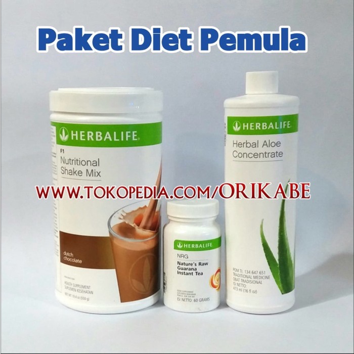 Pelangsing-Obat- Paket Diet Pemula # Paket Diet Herbalife# Herbalife# Herbal Life# - Chocomint, Aloe