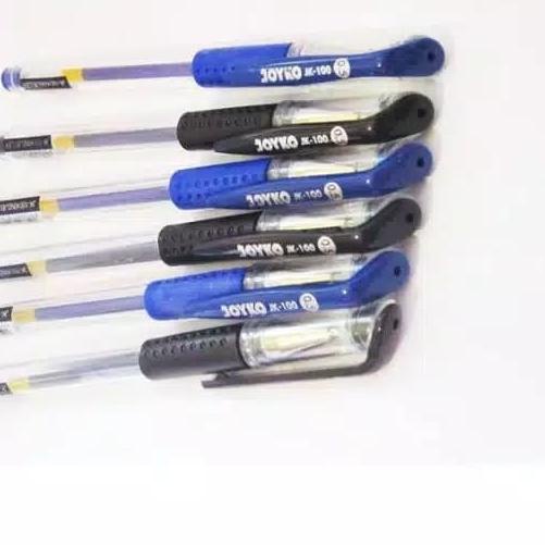 

❈ Pulpen Gel Joyko JK-100 / JK-100 NT 0.5 mm - Hitam ←