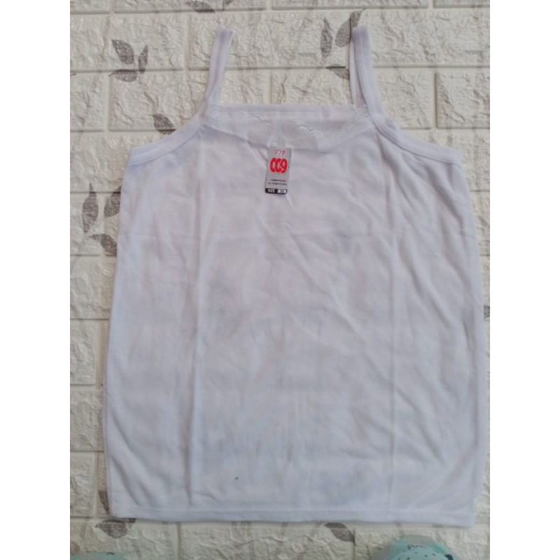 TANKTOP PEREMPUAN / KAMISOL WANITA / KAOS DALAM PEREMPUAN-Putih