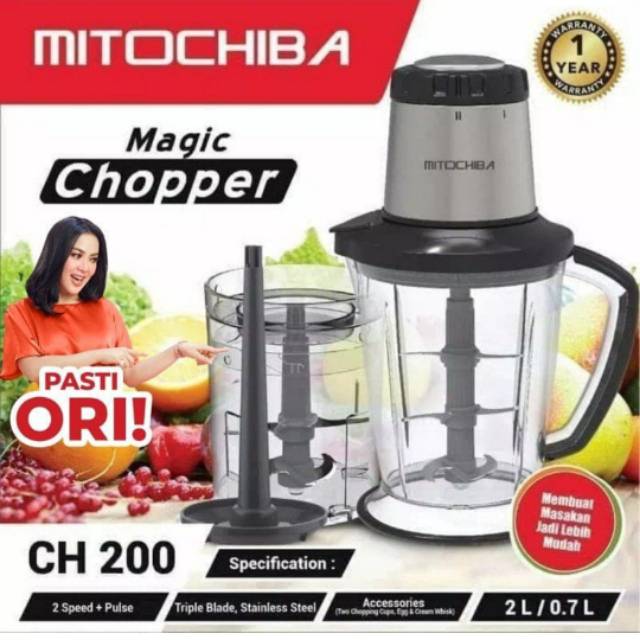 CHOPPER MITOCHIBA CH-200 - MITOCHIBA CH200 - CHOPPER CH 200 - CHOPPER MURAH - CHOPER MITOCHIBA - MIT