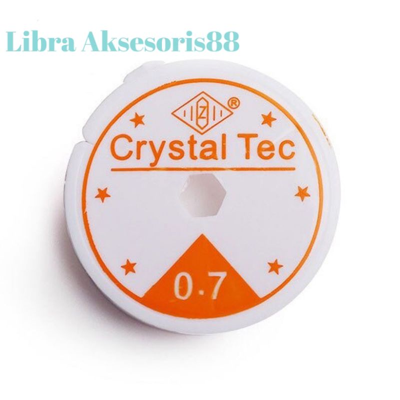 Senar Elastis Crystal Tec Tali Karet Transparan