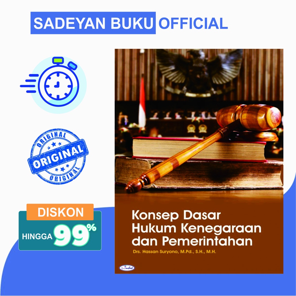 Jual Buku Original Konsep Dasar Hukum Kenegaraan Dan Pemerintahan ...