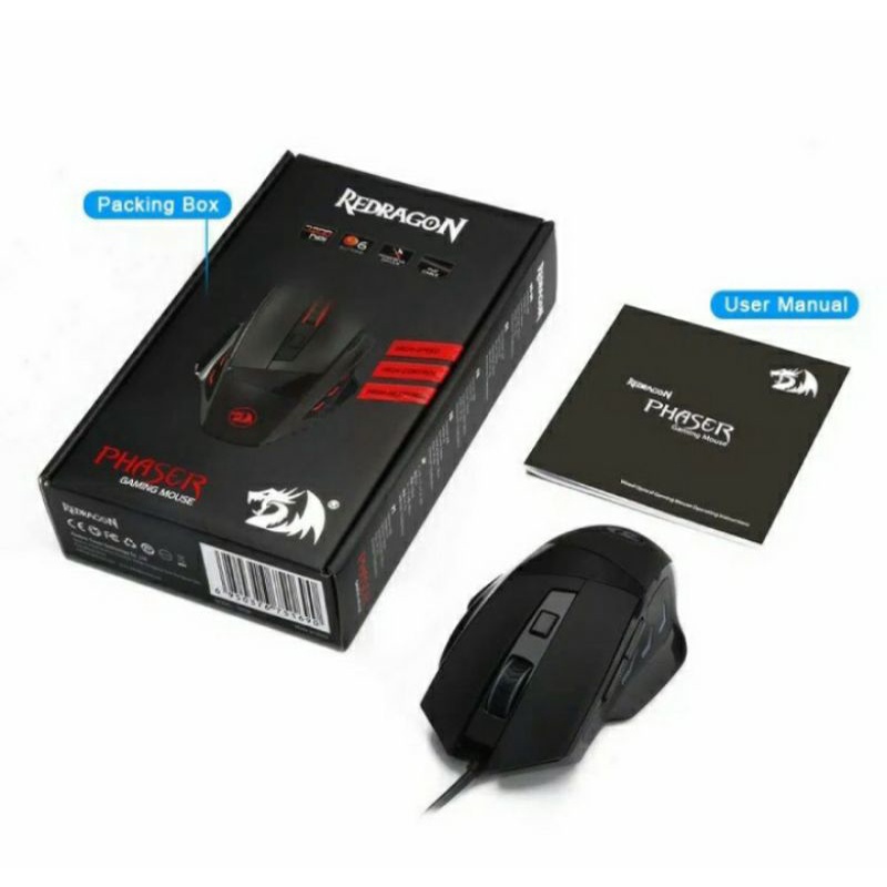 Redragon Phaser M609 Wired USB Gaming Mouse