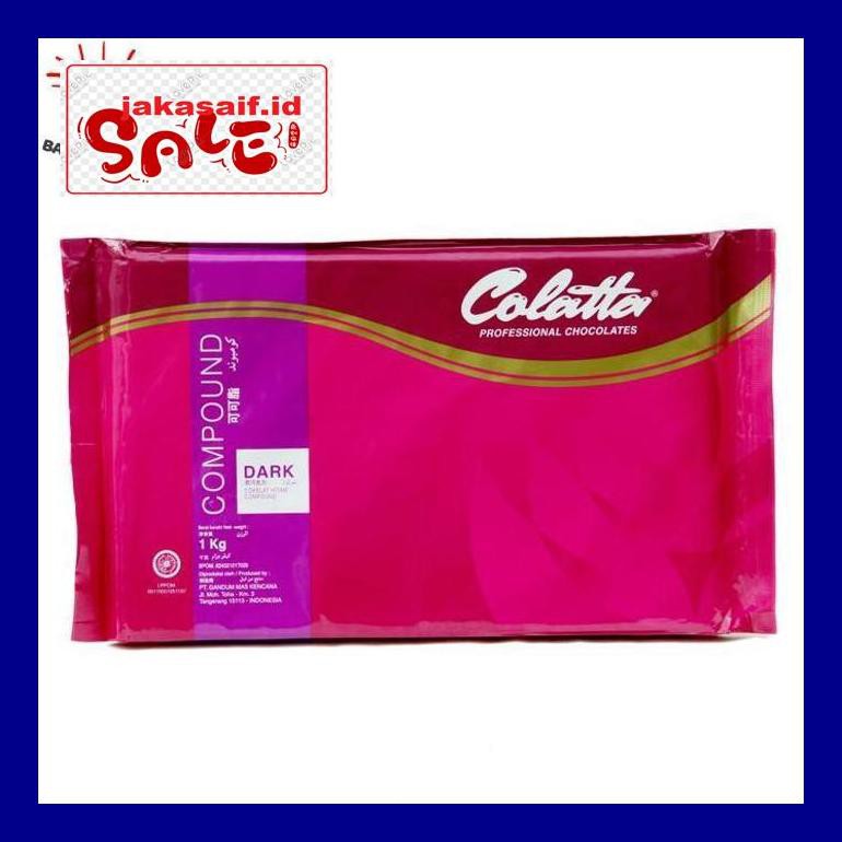 

Jak5D0Yh Cokelat Batang - Colatta Dark Chocolate Compound 1Kg D50Jaks
