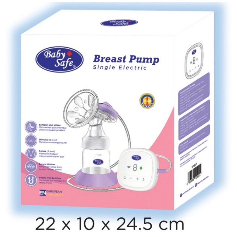 Baby Safe Electric Breast Pump Pompa ASI Elektrik Single Pump (BPE01)