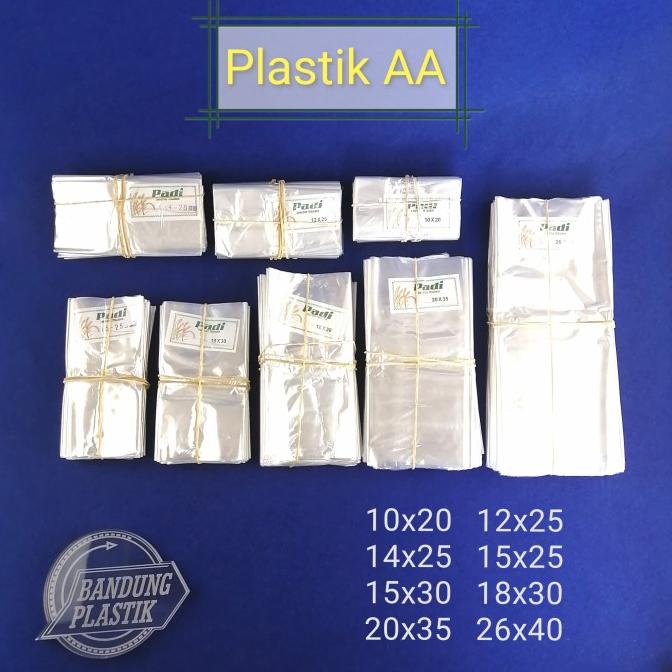 

*#*#*#] Plastik AA tipis bening GROSIR kiloan