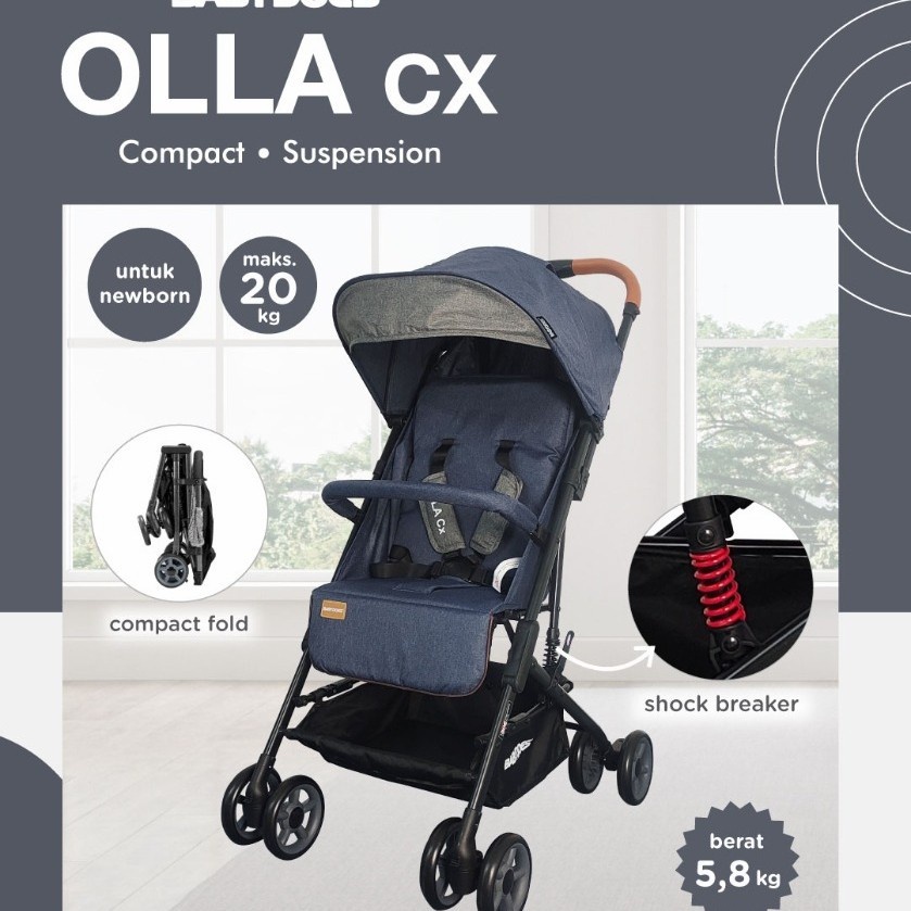 Makassar - Stroller Bayi Babydoes OLLA CX Compact Size / NEW HOLA CH-SY314 Kereta Dorong Bayi