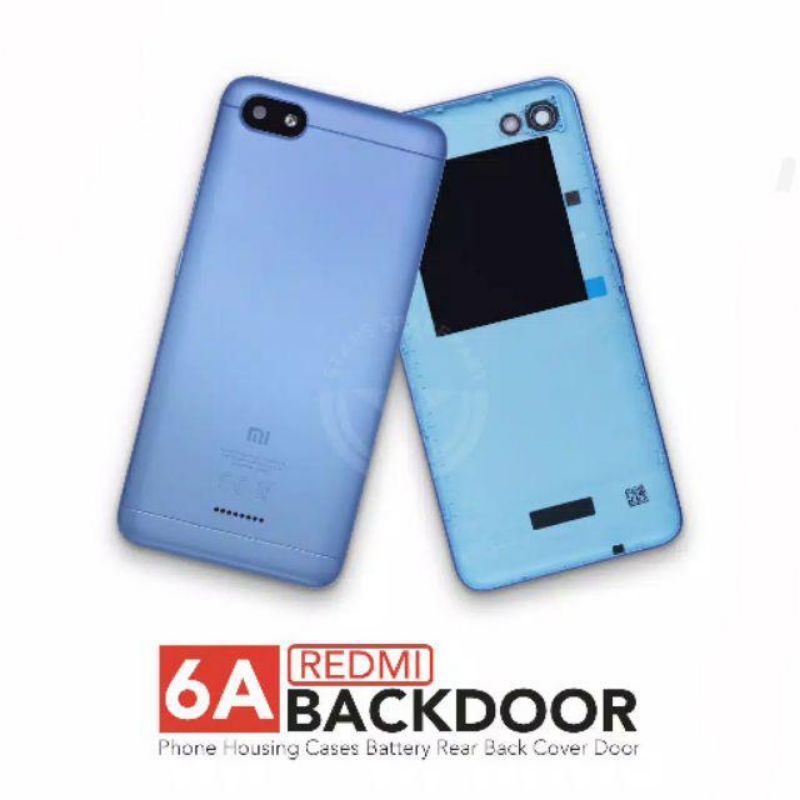 BACKDOOR BACK CASING TUTUP BELAKANG KESING XIAOMI REDMI 6 6A DUAL SIM ORIGINAL