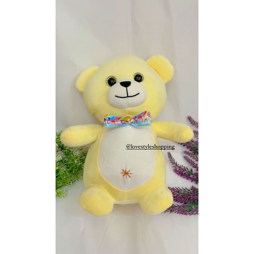 Boneka Bear Mao Mao Seulgi/ Beruang Moo Moo With Tie
