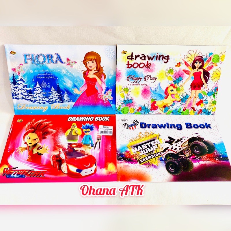 

(pcs) Buku Gambar KIKY A4 Satuan