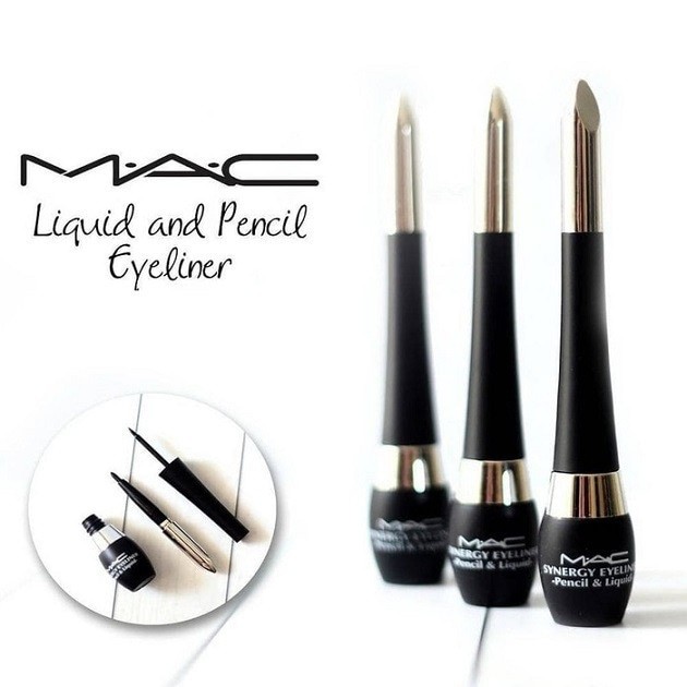 MAC 2IN1 EYELINER CAIR EYELINER PINSIL EYELINER CAIR MAC 2IN1