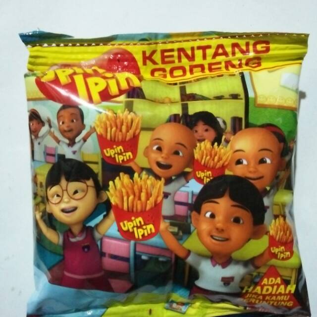 Snack Kentang Goreng Upin Ipin Berhadiah 10pcs