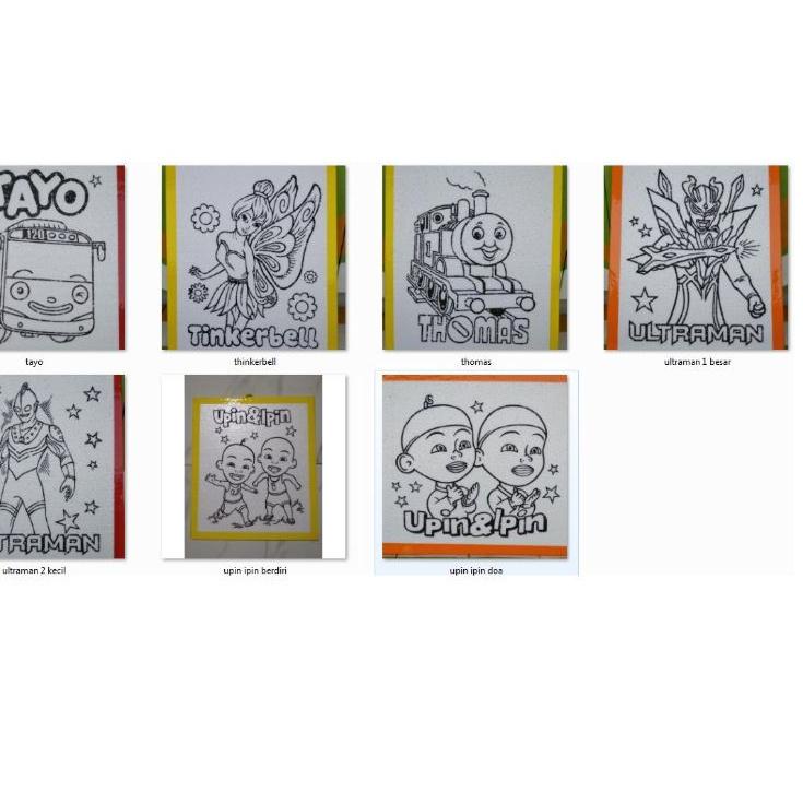 

Obral Puas Paket Hemat Sterofoam Lukis Mewarnai Pilih Motif