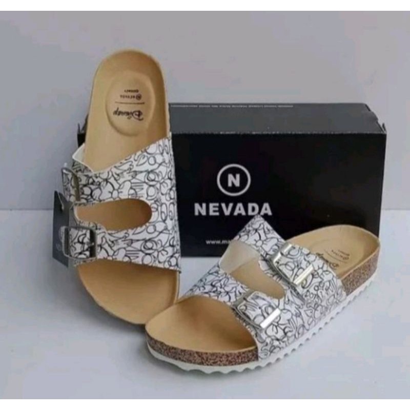 Sandal N V D Disney Puyuh Brand Matahari SALE Fashion Cewek Casual Terbaru Sendal Gasper Slip On