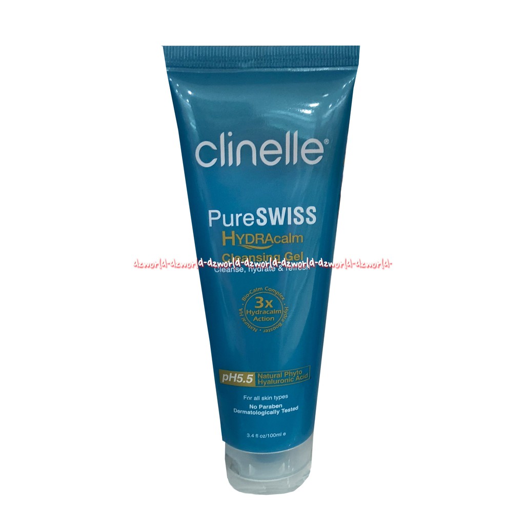 Clinelle Pure Swiss Hydracalm Cleansing Gel PH 5,5 Sabun Muka 100gr