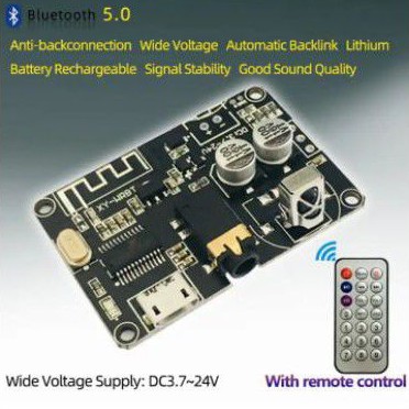 XY-WRBT XY-WRBT MP3 BLUETOOTH 5.0 AUDIO 3.7-24V power amplifier sound