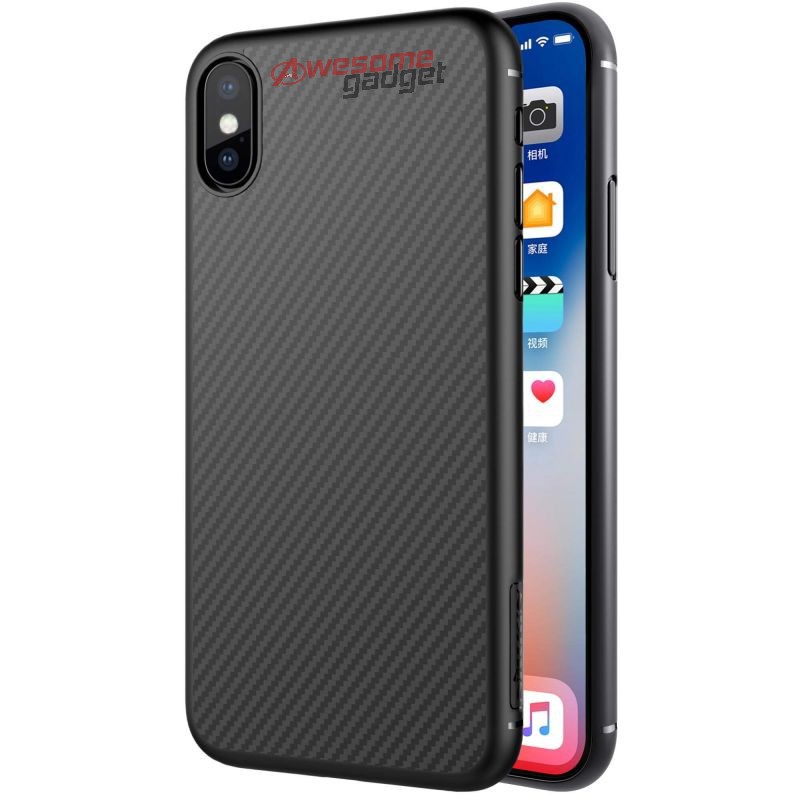 Nillkin iPhone X Case Syntethic Fiber Case Fiber Sintetik