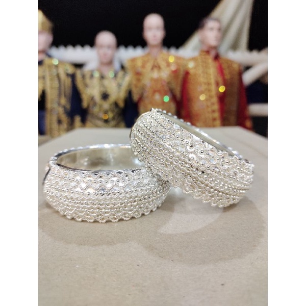 gelang penganten silver.