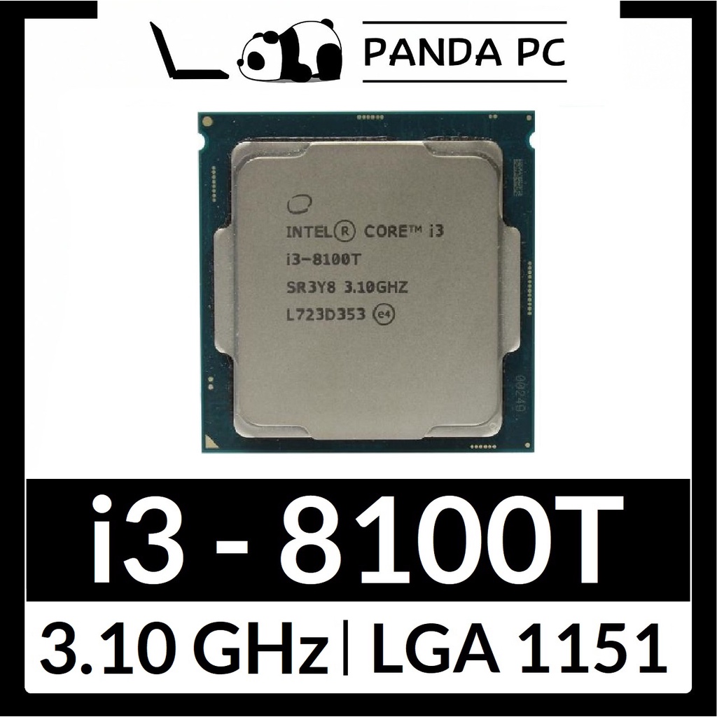 Processor Intel Core i3 8100T Tray Socket 1151 Not 8100