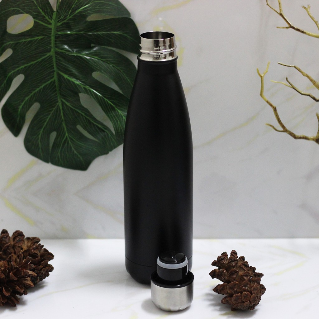 TUMBLER BOWLING - BOTOL STAINLESS - BLACK TUMBLER - TUMBLER POLOS - TUMBLER UNIK