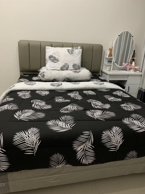 Bedcover Fullset 160x200(queen) Premium 100%original Katun