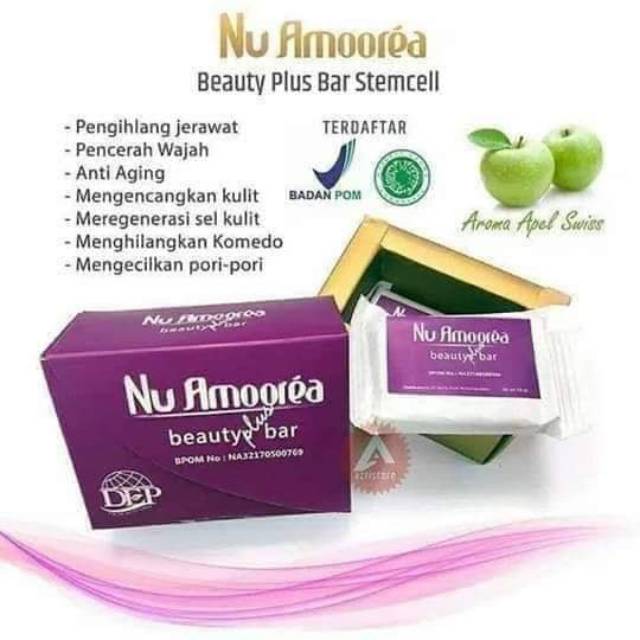 Sabun wajah Nu Amoorea Asli