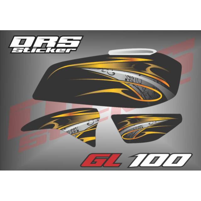 Striping variasi gl 100 gl pro gl herex