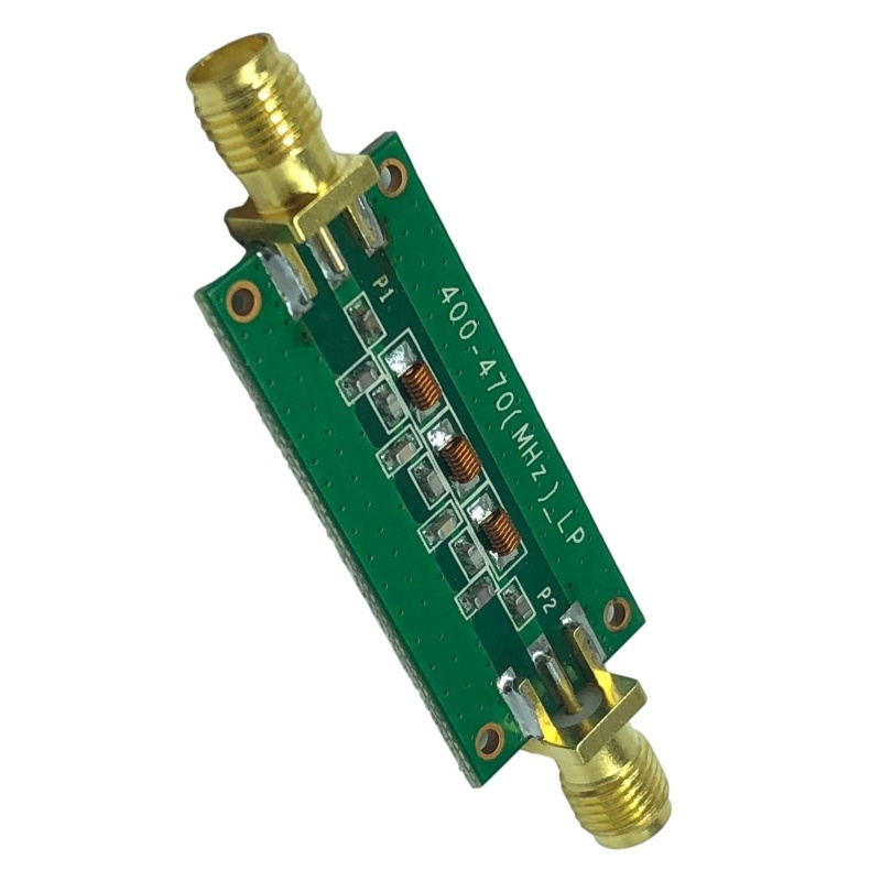 Btsg Tahan Lama Anti Cacat Lpf Tahan Aus Metal 433MHZ Low Pass Filter Sekitar 50dbc Kemampuan Penindasan Harmonis1