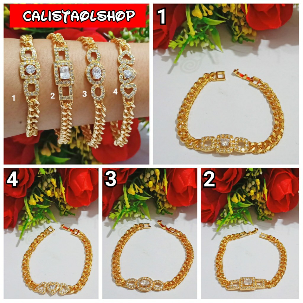 Gelang Dewasa Rantai Permata mewah cantik (COD)