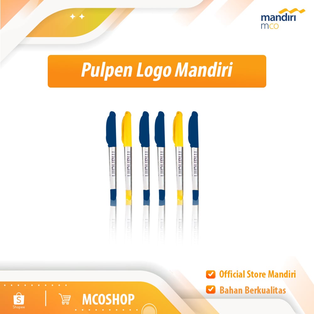 

Pulpen Logo Mandiri