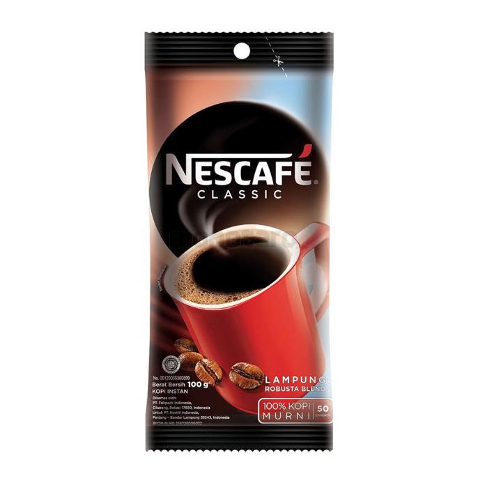 

Hadir Nescafe Classic Reff 100Gr Bergaransi