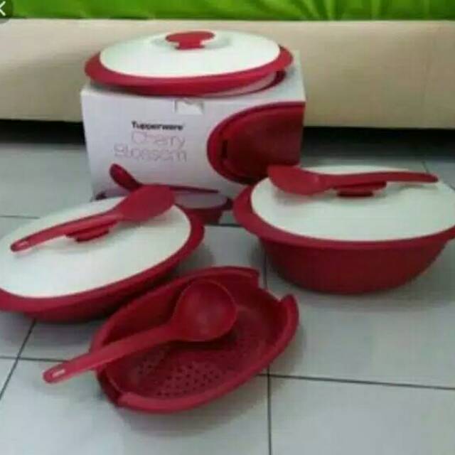 CHERRY BLOSSOM TUPPERWARE