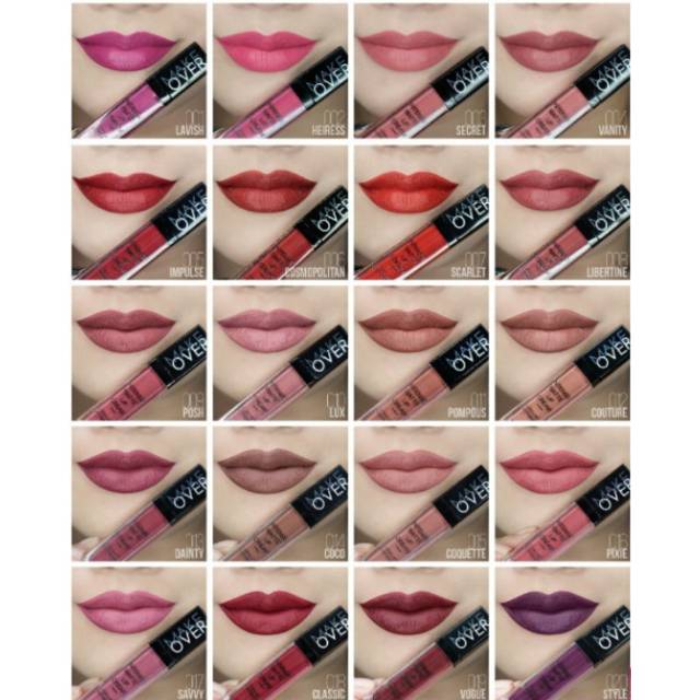 Makeover Intense Matte|Makeover Lipcream