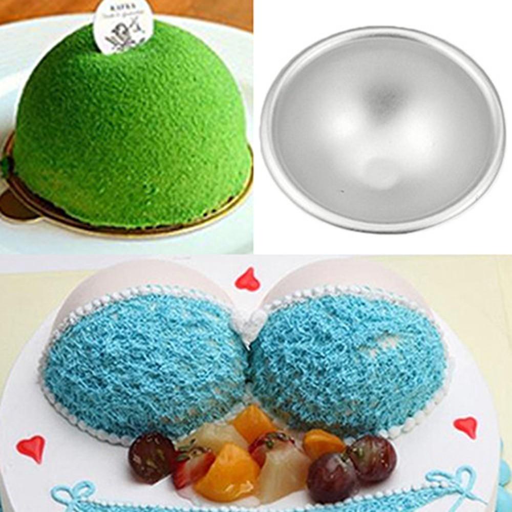 Solighter Cetakan Kue Kering Kue Kering New Kitchen Sphere Bath Pan Loyang