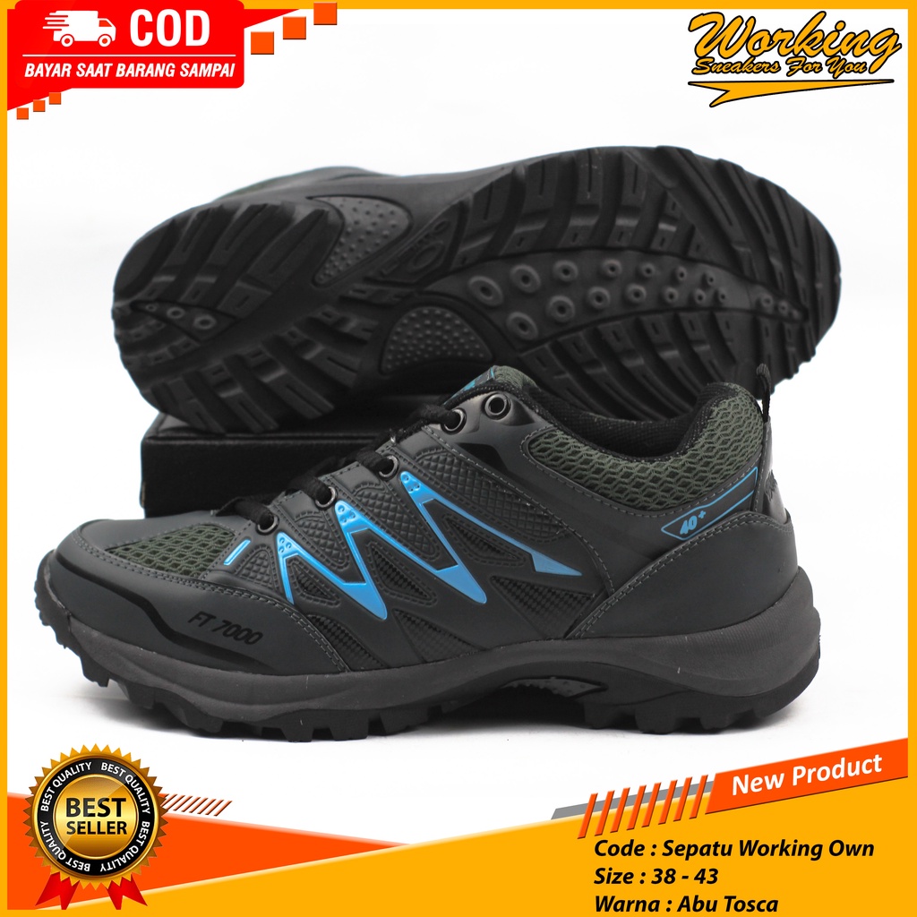 Sepatu Pria Hiking Working Owen Pendek