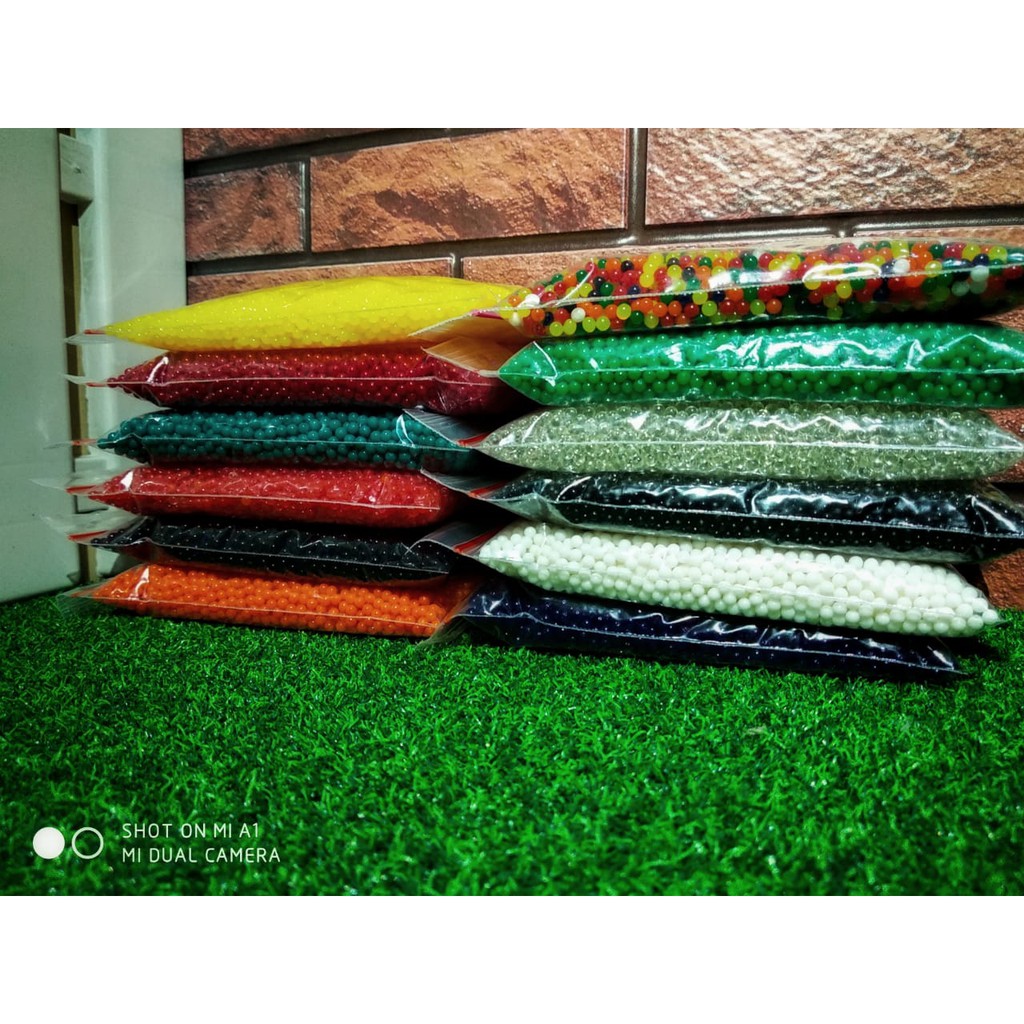 GROSIR HIDROGEL TERMURAH / BOBA WARNA WARNI / HYDROGEL MEDIA TANAM / WATERBEADS SENSORI PLAYPlay
