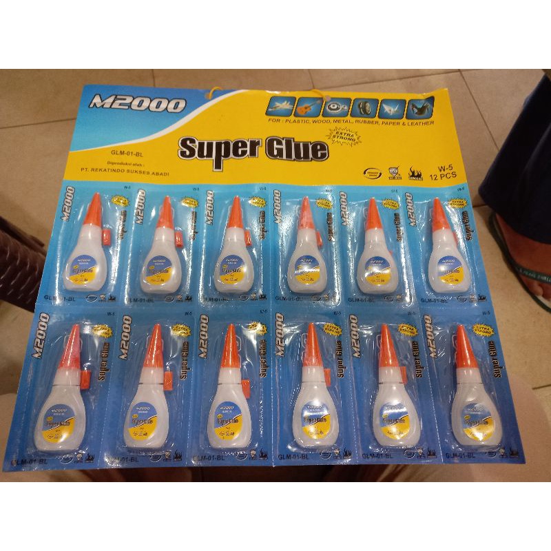 

super glue M2000 botol lembar