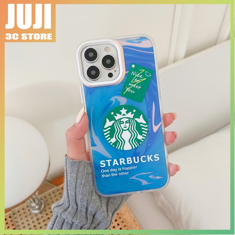 Case Motif starbucks anti Jatuh Untuk iphone 11 12 13 promax x xs xr xsmax 7 8 plus