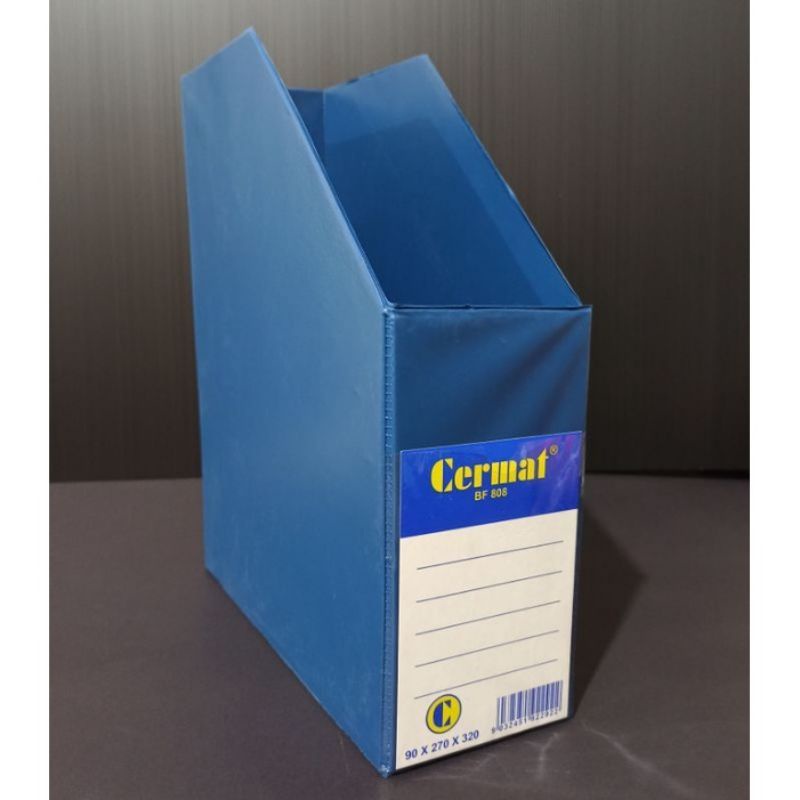 

Box file cermat tempat dokumen standing folder file (cuman ada biru)