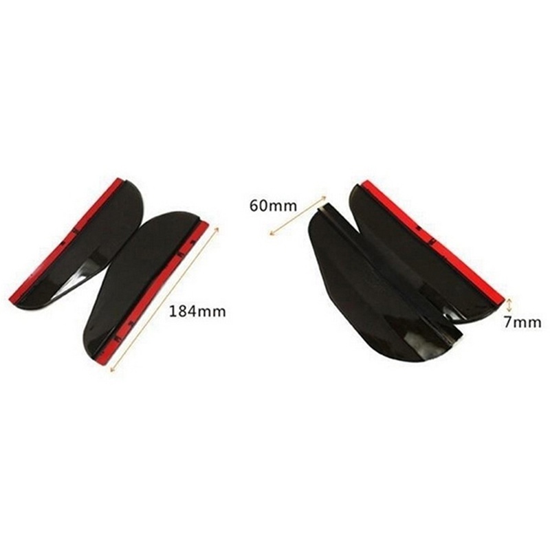 1 Pasang Kaca Spion Mobil Warna Hitam