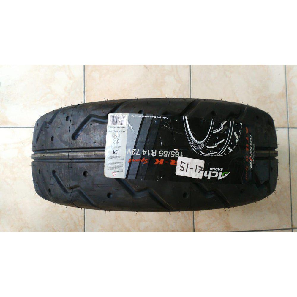 "BAN ACHILLES 165/55 R14 75V ATR-K SPORT" (PASTI JAYA BAN)