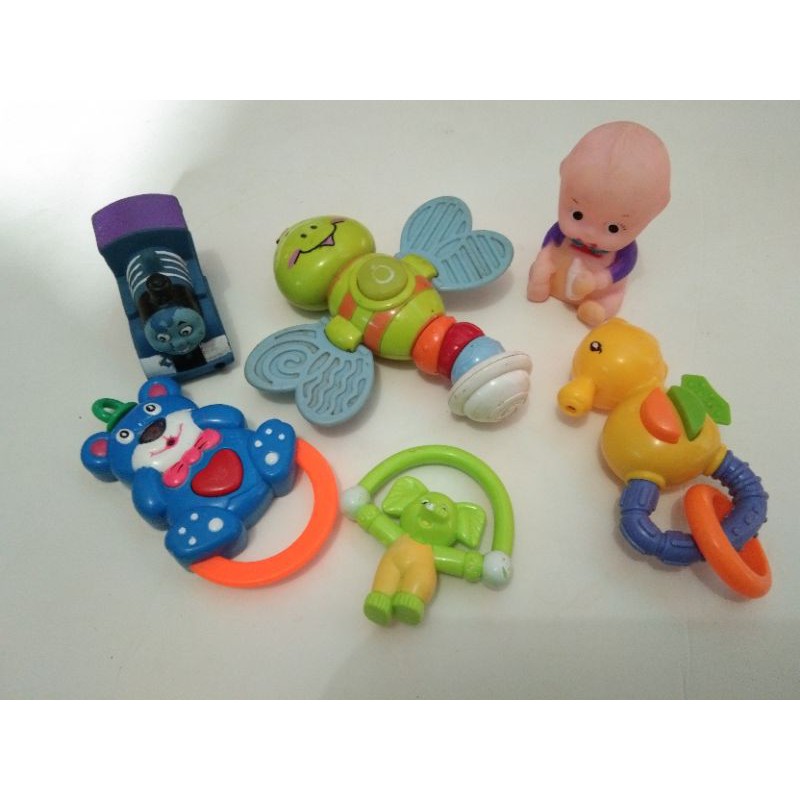 paket mainan bayi preloved