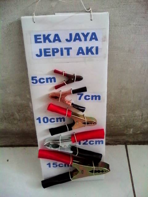Jepit aki accu 7cm.