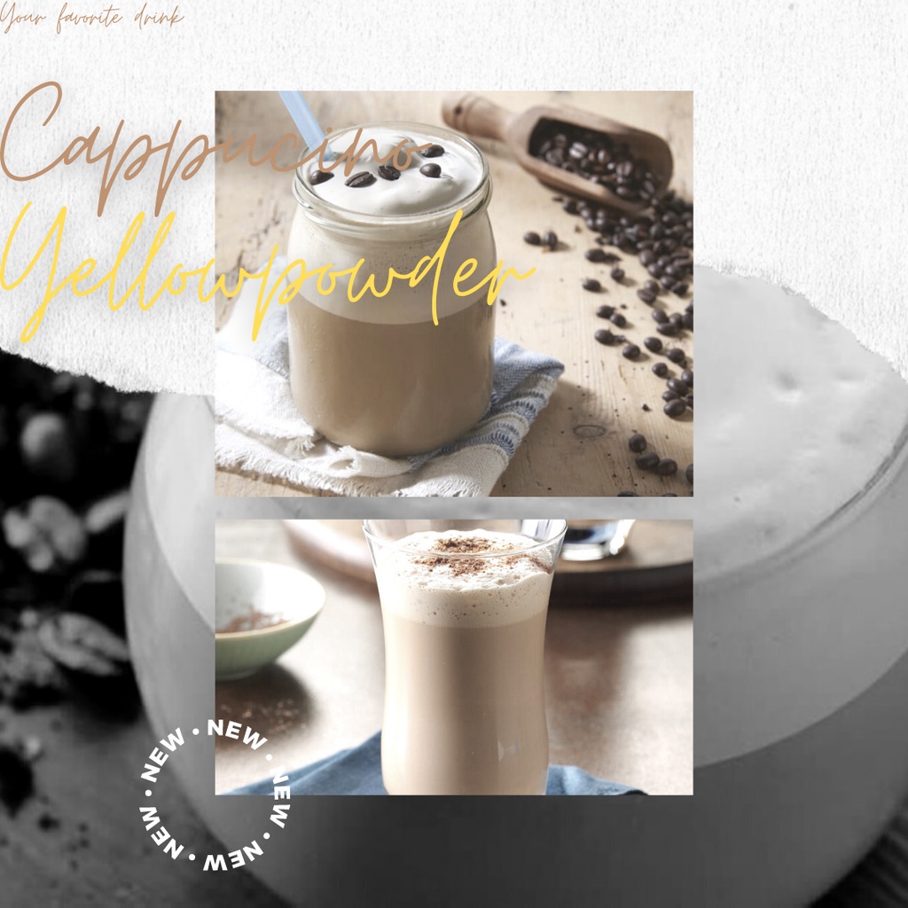 

BUBUK MINUMAN CAPPUCINO POWDER 1 KG/Bubuk Minuman rasa Cappucino/Coffe cappucino